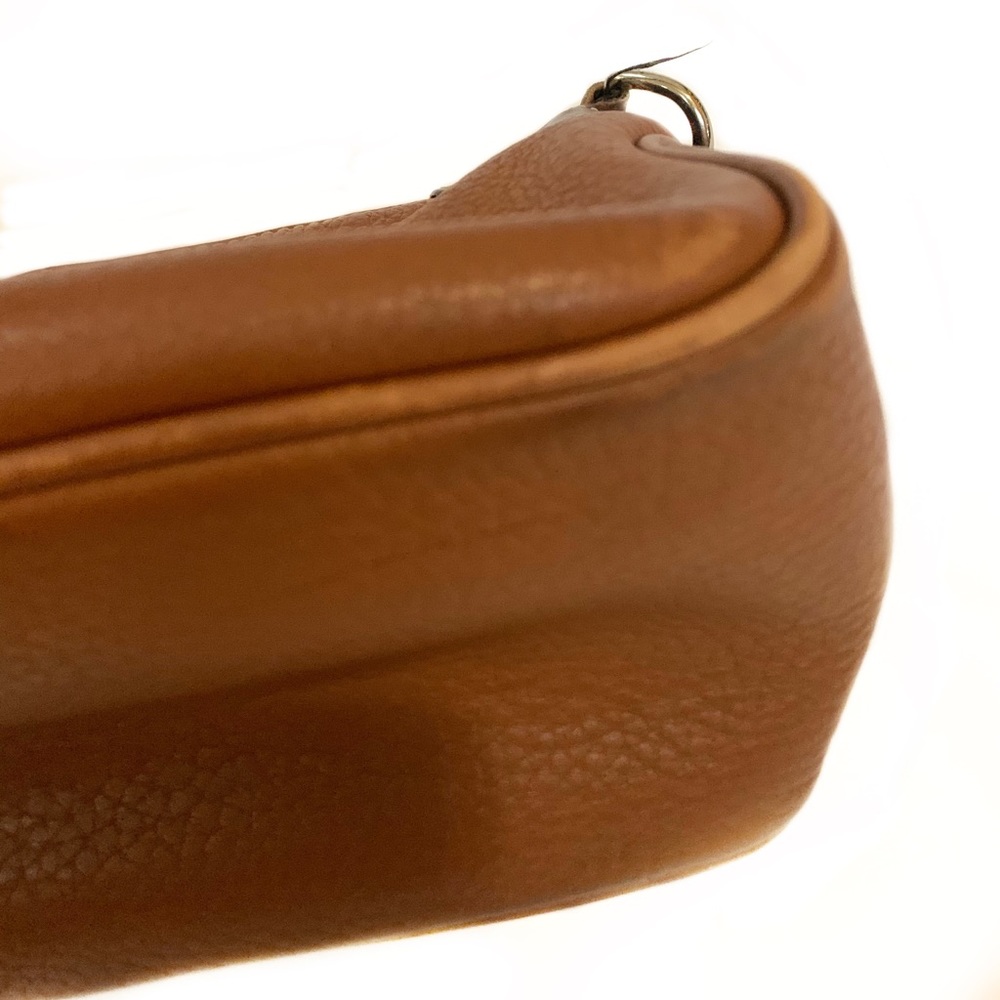 •SOLD•DOONEY & BOURKE Pebbled Brown Leather Shoulder Bag - Picture 5 of 9